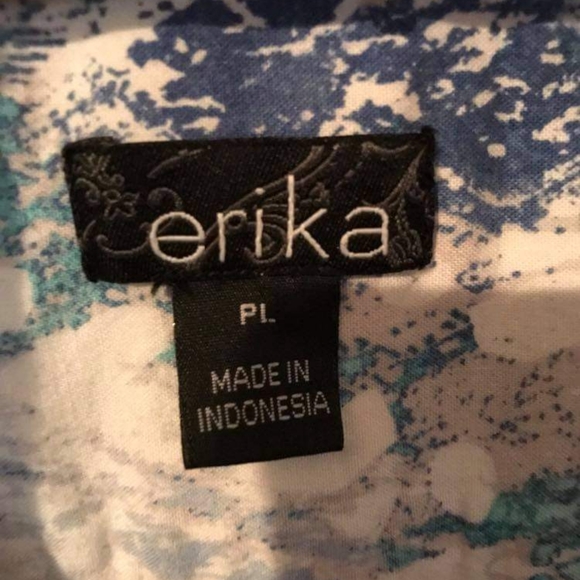 5 For $15 Vintage Animal print Erika button-up blouse size medium - Picture 2 of 3